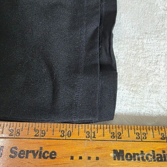 Danskin Now L (12/14)  Black Semi Fitted Straight Leg Athletic Leggings Lot of 4 - Picture 9 of 9